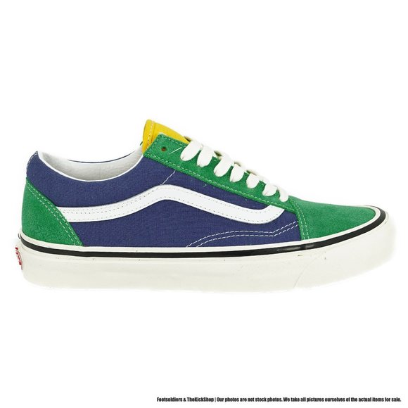 Vans Other - VANS Old Skool Anaheim Factory Men's Sneakers (Emerald / Blue)